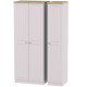 Venice Tall Triple Plain Wardrobe
